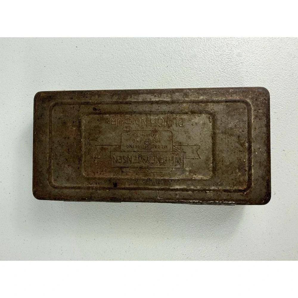 ROPER WHITNEY NO. 5 JR USA HAND PUNCH SET METAL BOX SHEET METAL